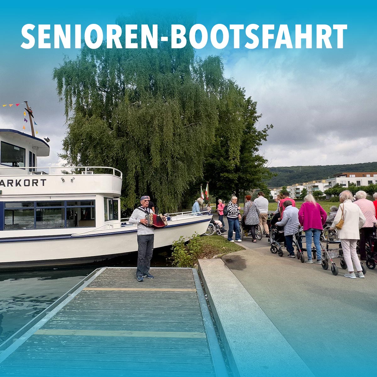 Fröhliche Bootstour für Herdecker Senioren 🚤☀️🍰